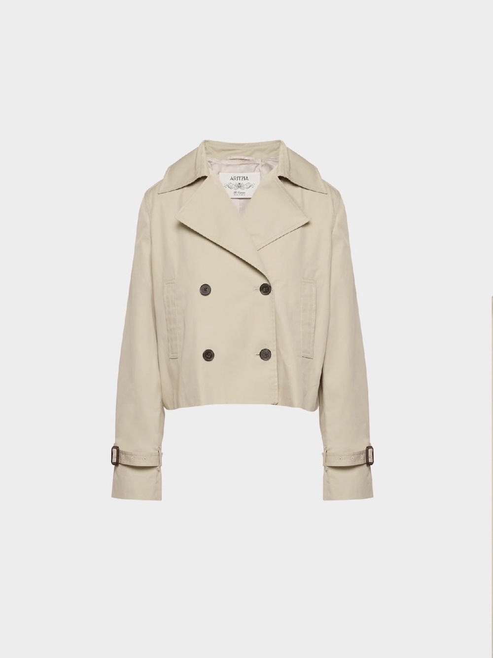 Aritzia The Esquire Short Trench Coat - City Twill
